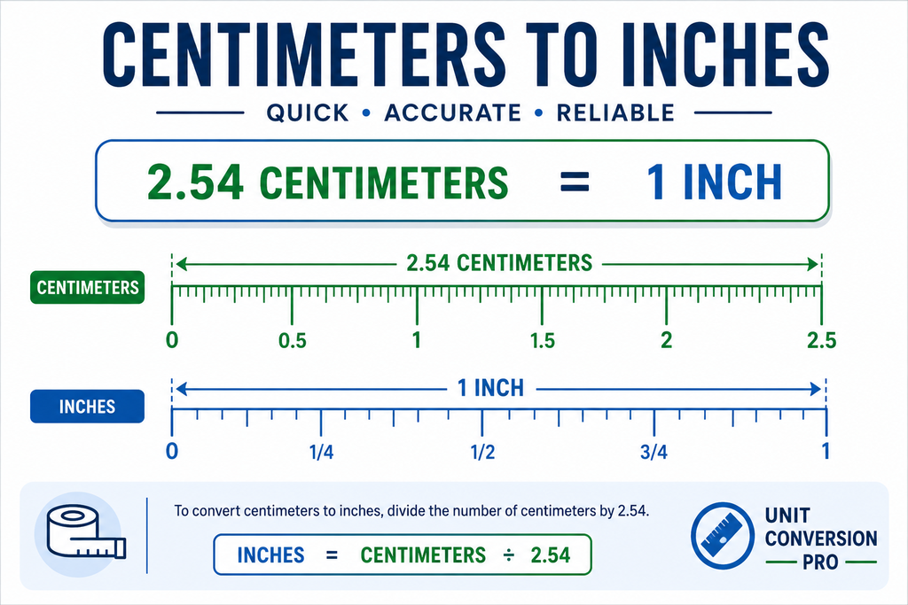 centimeters to inches converter